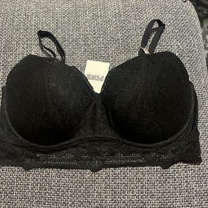 Pink VS lace bralette 36DD